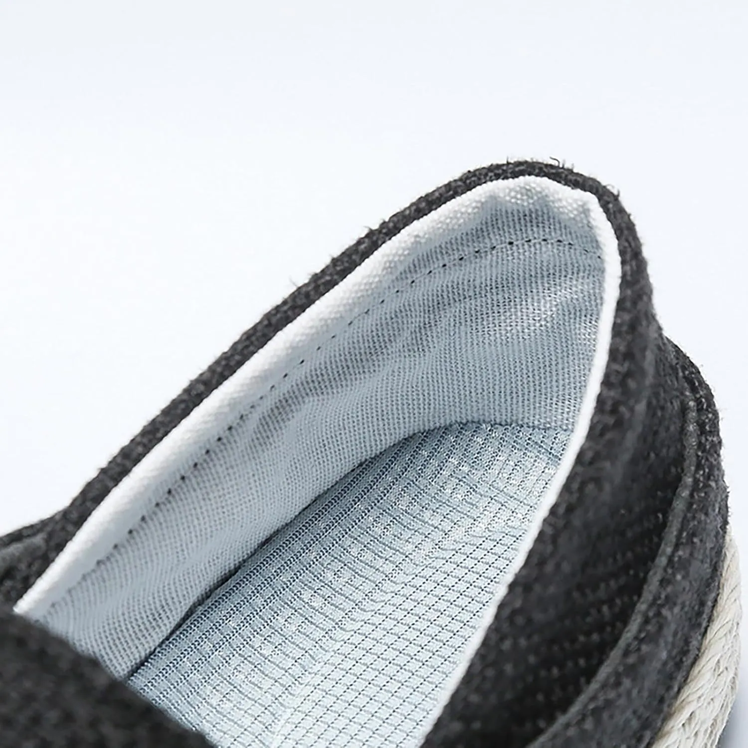 2025 Men's New Spring and Fisherman's Shoes Canvas Thick Soled Slip On Mens Canvas Lace Shoes
