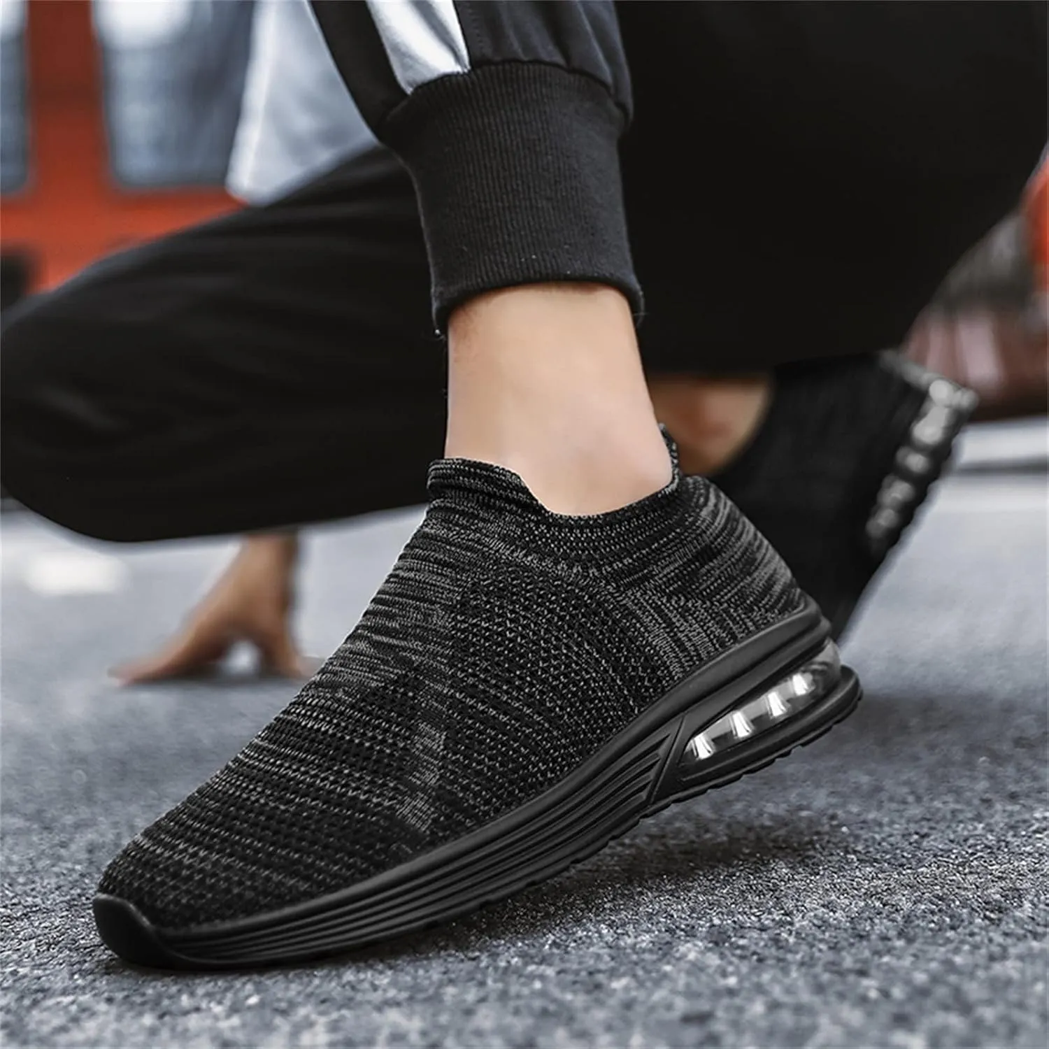 Arch Support Non Slip Minimalist Shoes for Men Non Slip Lightweight Workout Shoe Men's Comfortable Canvas Shoes