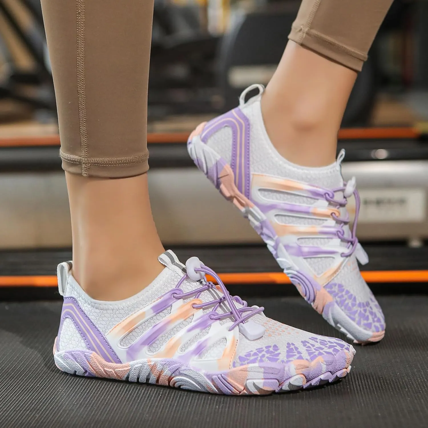 Barefoot Shoes for Women Hiking Footwear Healthy & Non-Slip Barefoot Shoe Wide Toe Box, Zero Drop, Water Resistant, Lightweight Breathable Grounded Footwear for Walking Running Hiking Workout Sneakers