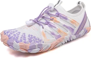 Barefoot Shoes for Women Hiking Footwear Healthy & Non-Slip Barefoot Shoe Wide Toe Box, Zero Drop, Water Resistant, Lightweight Breathable Grounded Footwear for Walking Running Hiking Workout Sneakers