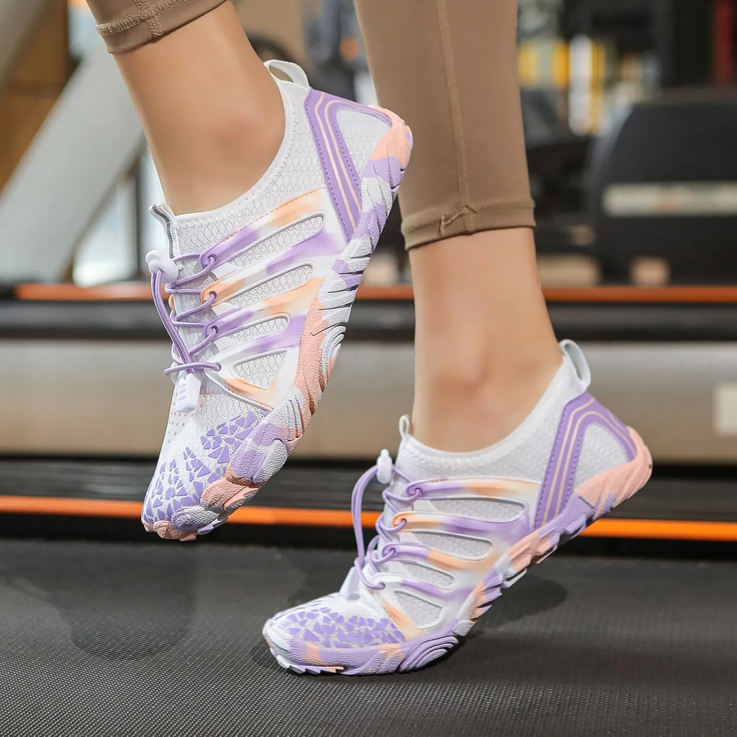 Barefoot Shoes for Women Hiking Footwear Healthy & Non-Slip Barefoot Shoe Wide Toe Box, Zero Drop, Water Resistant, Lightweight Breathable Grounded Footwear for Walking Running Hiking Workout Sneakers
