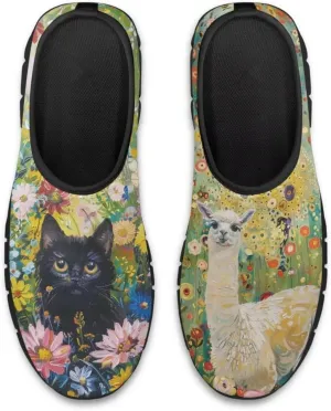 Binienty Casual Loafers Women Non Slip Work Shoes Wide Width Low-Cut Flat Sneakers Everyday Footwear