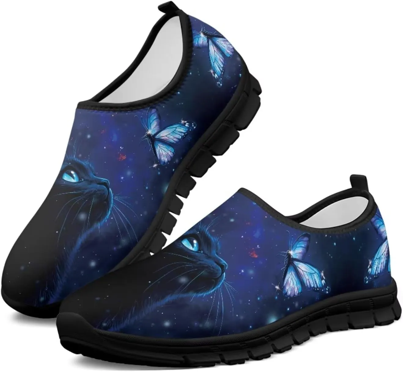 Binienty Casual Loafers Women Non Slip Work Shoes Wide Width Low-Cut Flat Sneakers Everyday Footwear