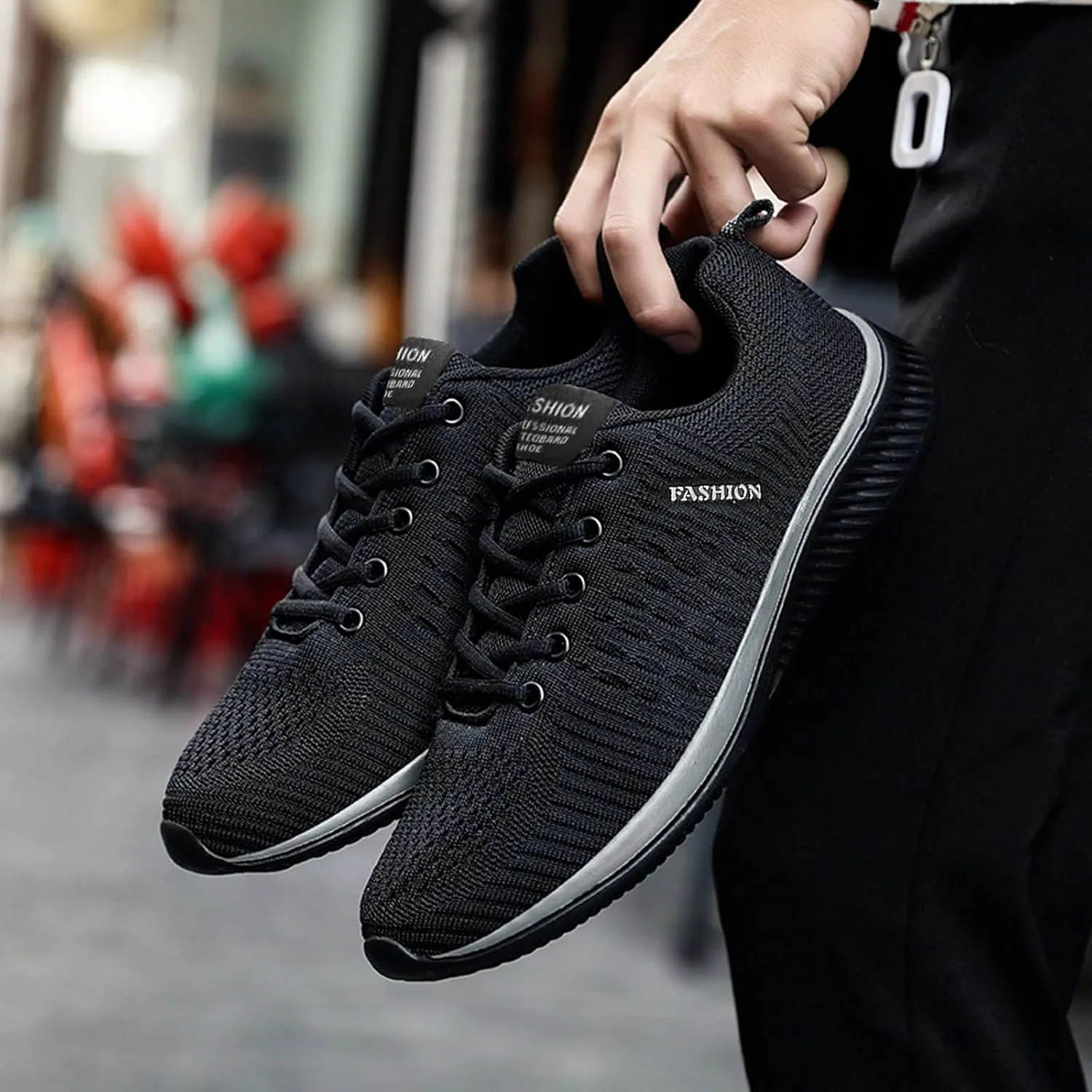 Black Fashion Womens High Platform Sneakers Slip On Walking Shoes Women Size 12 Walking Shoes for Women with Arch Support Wide Width High Top Sneakers for Women Comfy Flats Shoes Women Dressy Cute