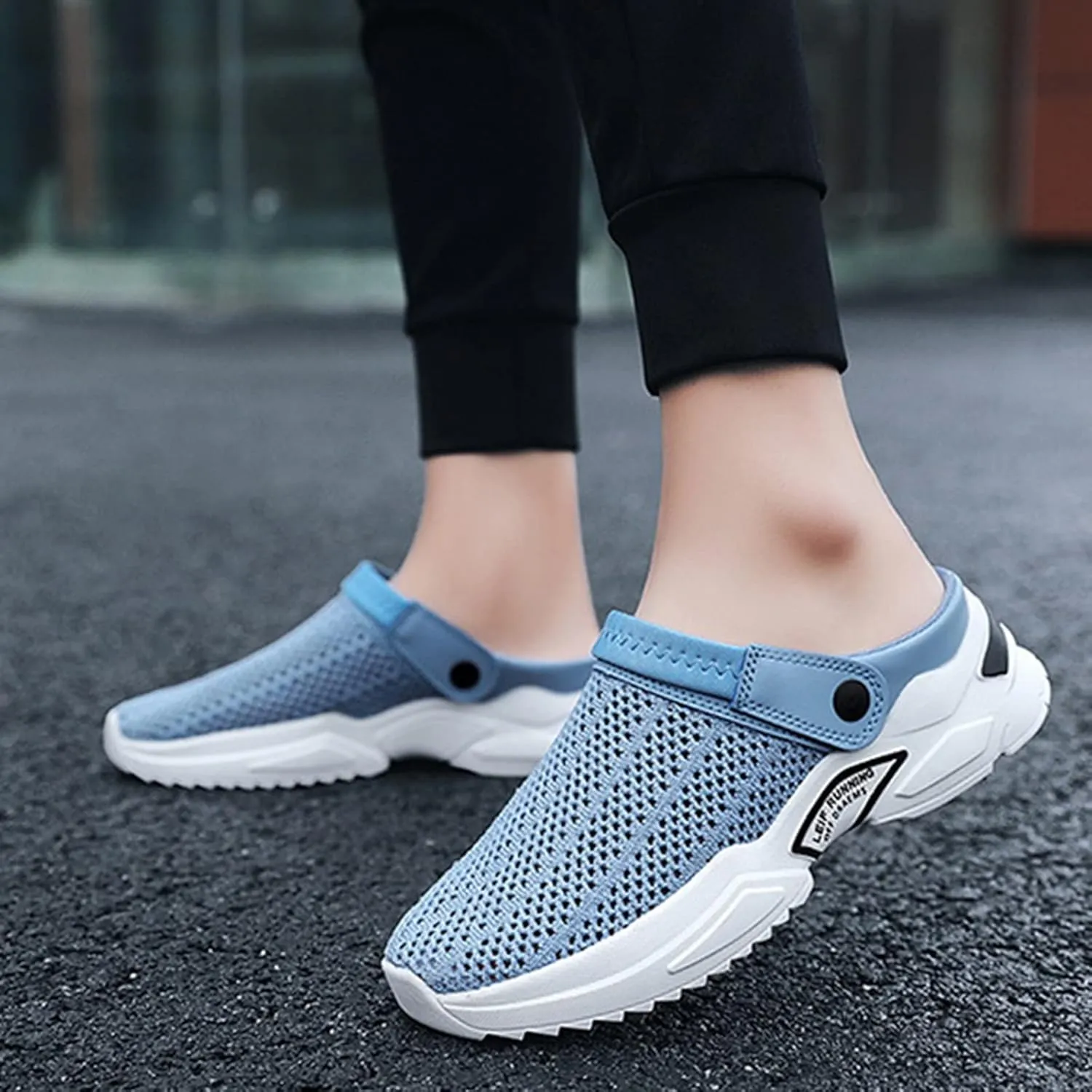 Breathable Slip on Shoes for Men Lightweight Breathable Walking Shoe Gym Tennis Business Casual Versatile Shoes