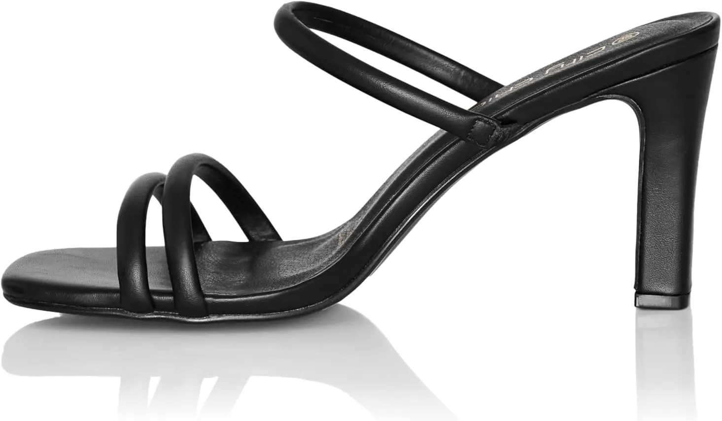 City Chic Women's Mule - WIDE FIT Koa, Black