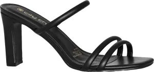 City Chic Women's Mule - WIDE FIT Koa, Black