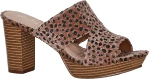 City Chic Women's Mule-Wide Fit Remy Animal
