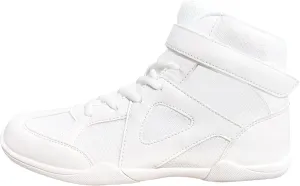 Danzcue Mid Top White Cheer Shoes