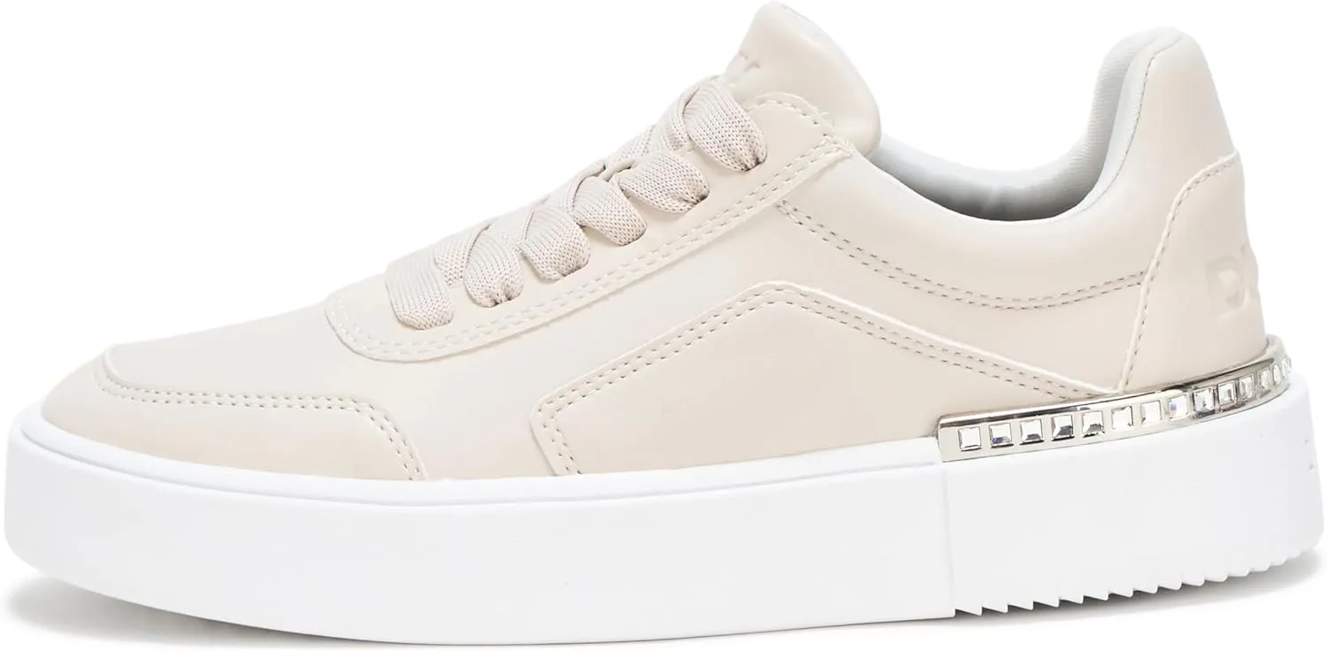 DKNY Women's Beverley Everyday Platform Lace Up Sneaker