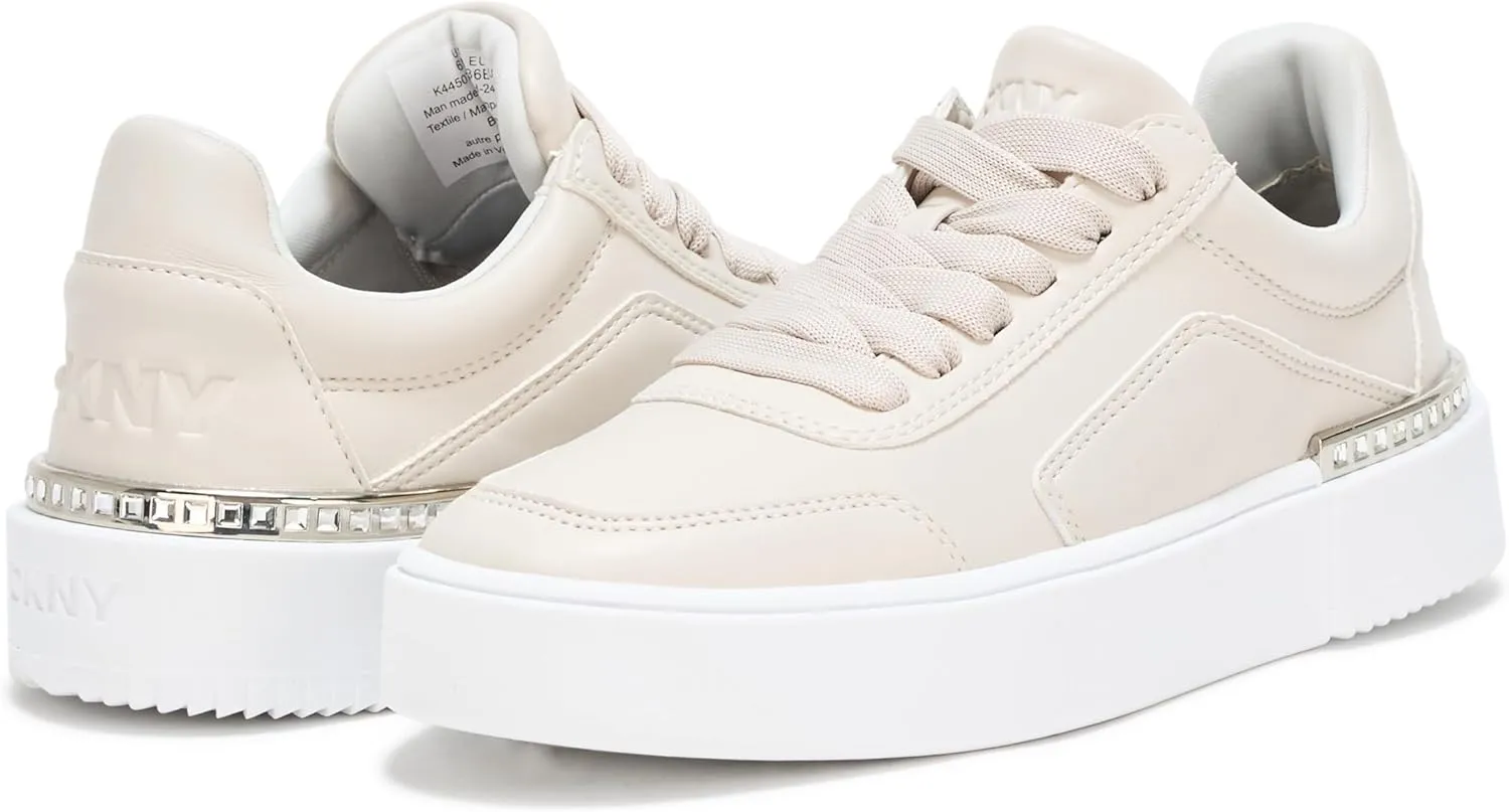 DKNY Women's Beverley Everyday Platform Lace Up Sneaker