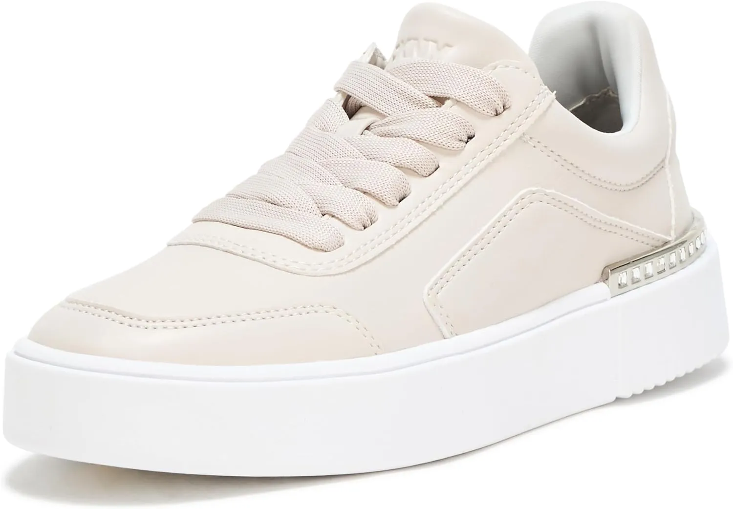 DKNY Women's Beverley Everyday Platform Lace Up Sneaker