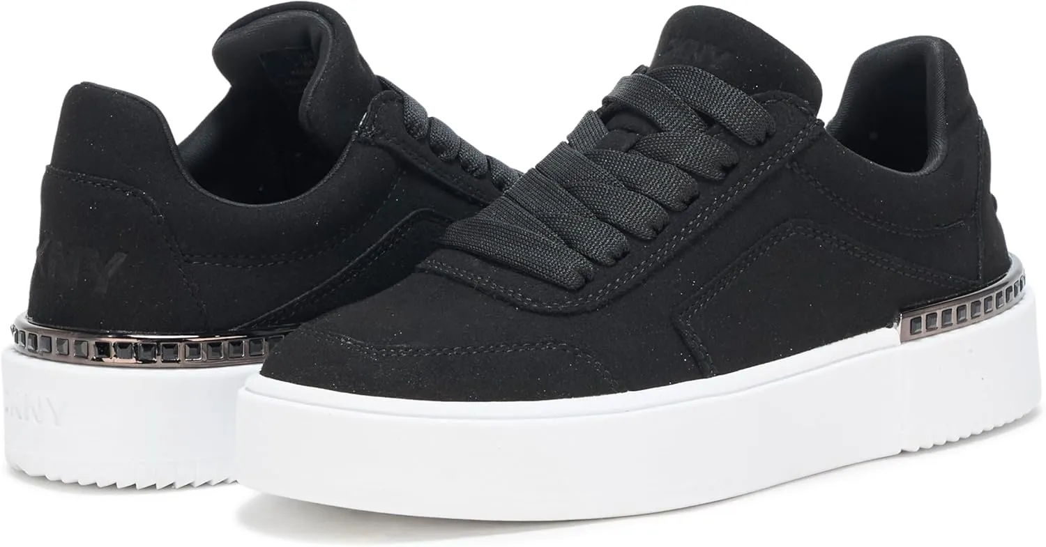DKNY Women's Beverley Everyday Platform Lace Up Sneaker