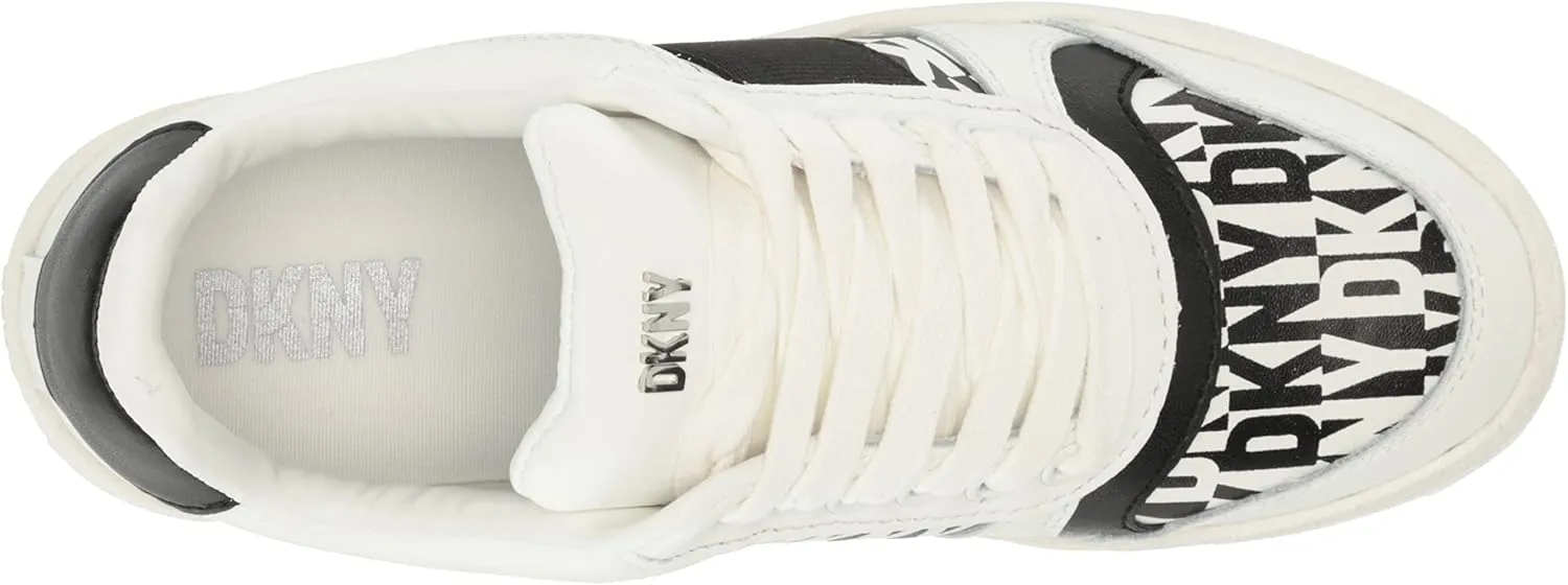 DKNY Women's Odlin Everyday Lace Up Platform Sneaker