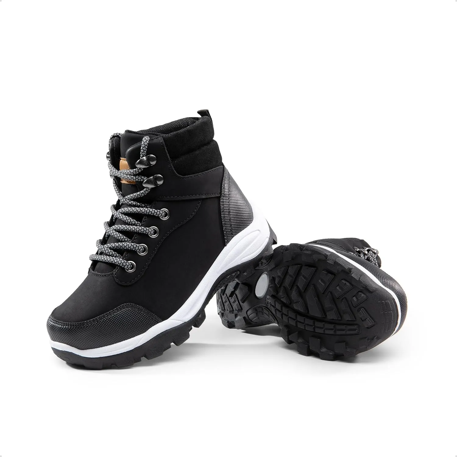 DREAM PAIRS Kids Hiking Boots Boys Girls High-Top Shoes Outdoors Lace-Up Lightweight Hiking Shoes for Little Kid Big Kid