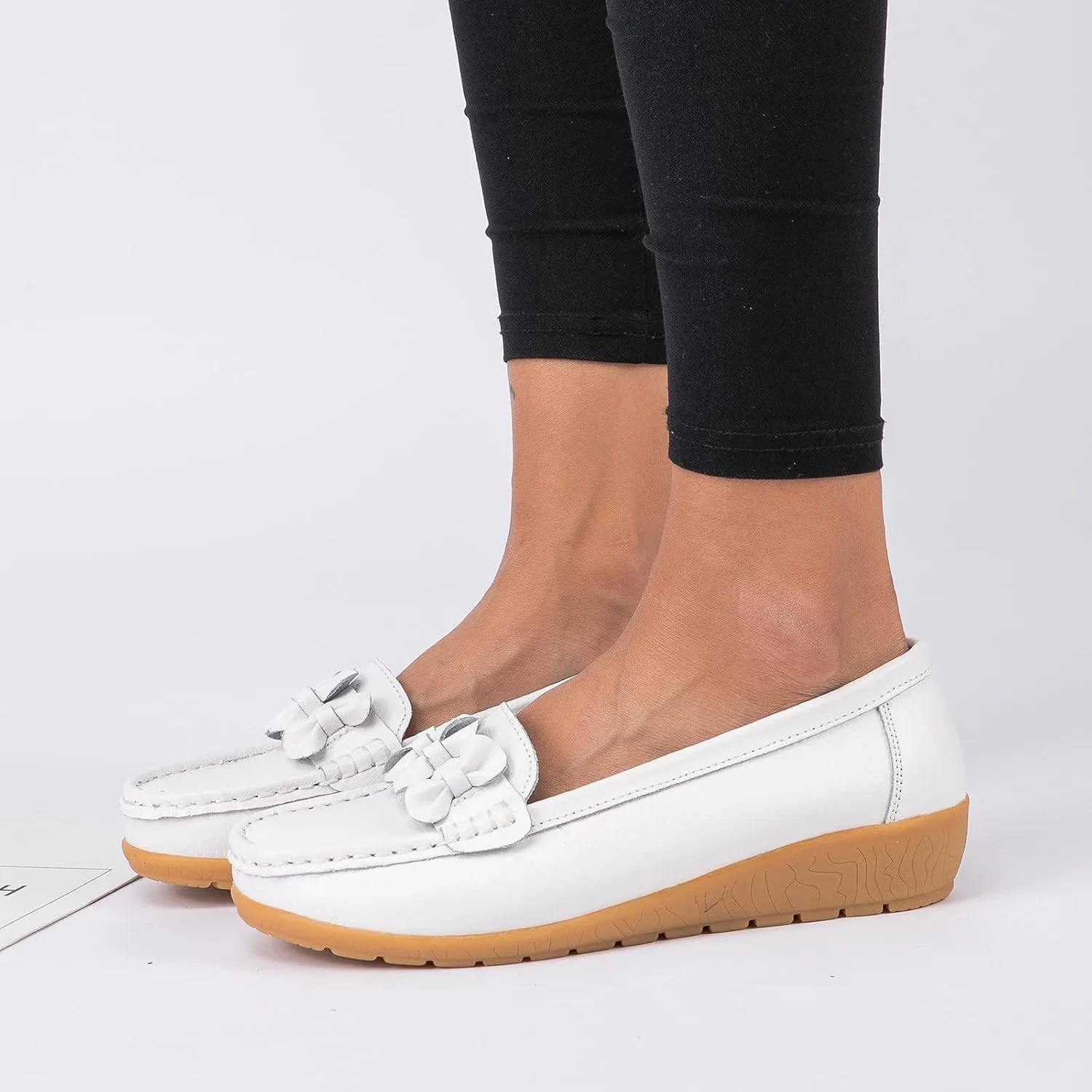 Dress Shoes for Women Low Heels Comfortable Women Loafers Slip on Non Slip Low Top CasualCover Heel Round Toe Womens Christmas Shoes Tennis Shoes Womens