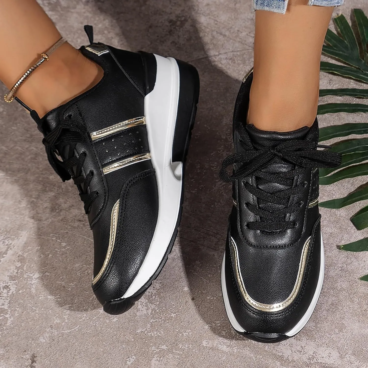 Dress Sneakers Men Mens Running Shoes Men's Casual Slip-on Loafers Wide Toe Box Trendy Casual Platform Loafers for Women Women's Sneakers in White in Wide Width