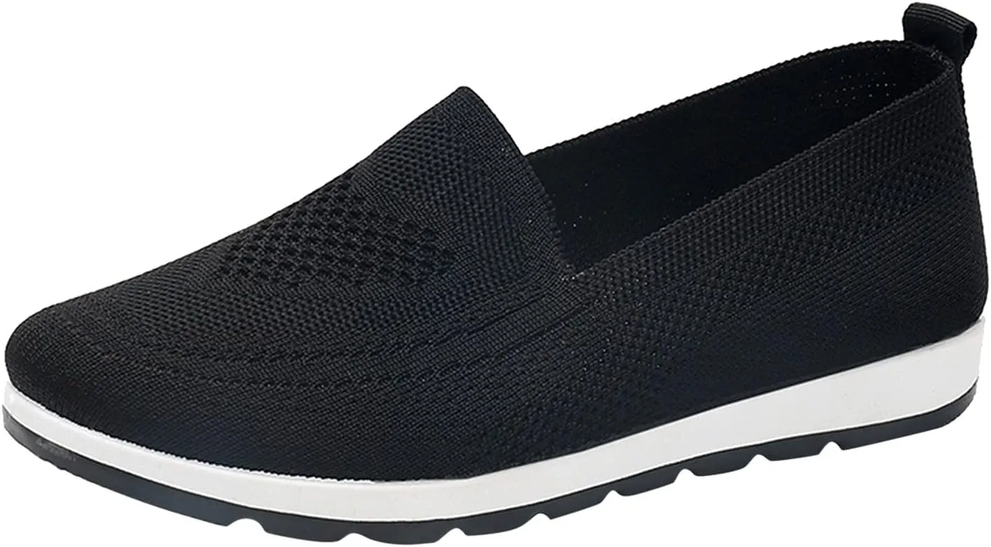 Eduavar Sneakers for Women Trendy, Sneakers for Women Comfortable Non-Slip Sneakers Casual Lightweight Walking Sneakers