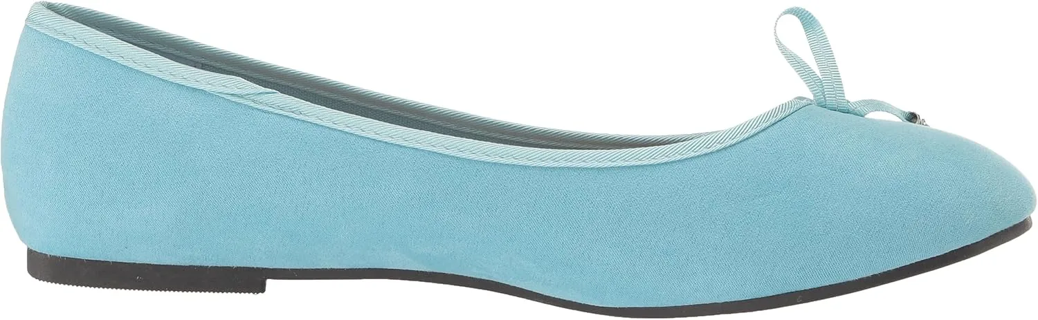 EVANS Women's Extra Wide Fit Bow Ballet Flat