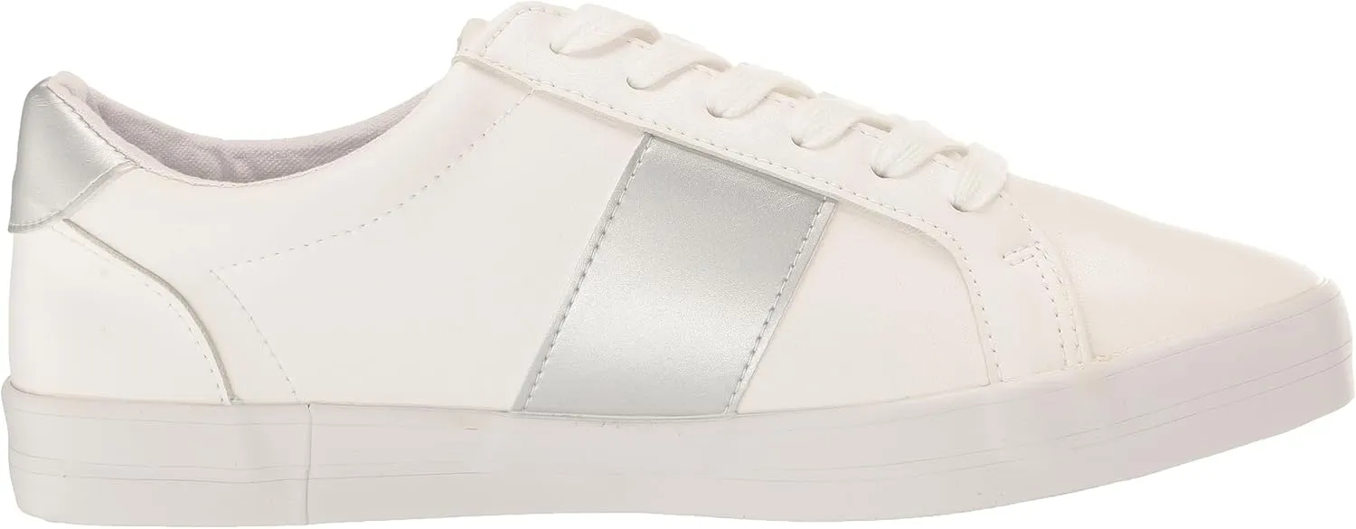 EVANS Women's Wide Fit Star Contrast Trainer Sneaker