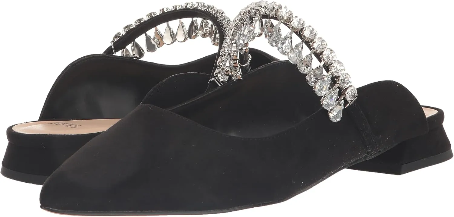 EVANS Women's Wide Fit Strappy Point Mule