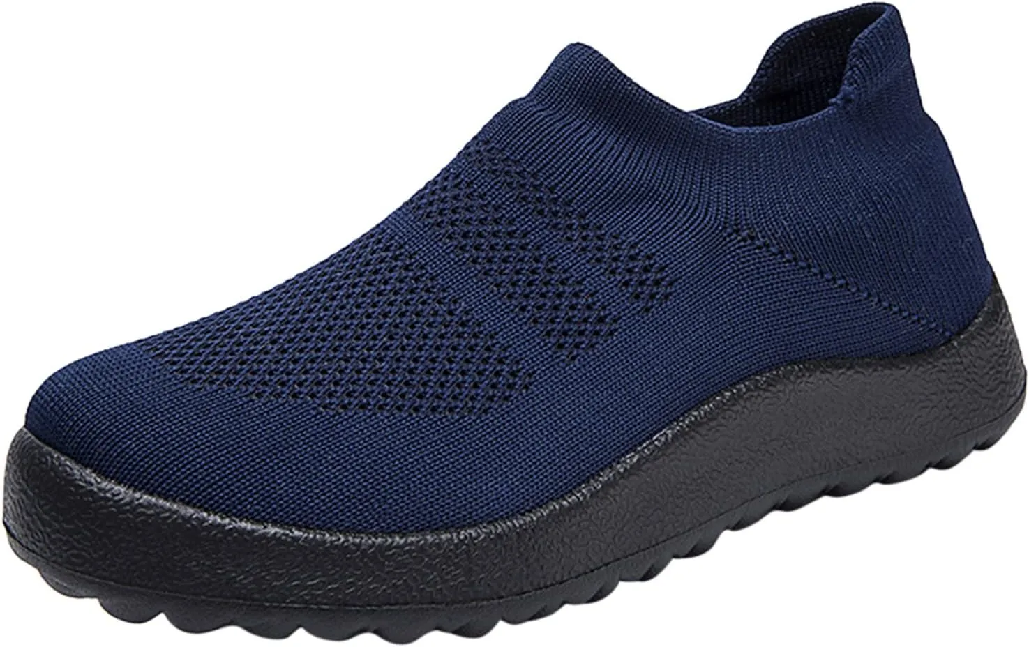 Extra Wide Women Walking Sneakers Size 8 X Wide Zapatos De Mujer para Caminar Suave Y Comodos Platform Slip On Sneakers for Women Fashion Womens Running Shoes Wide Width Women's Slip On Shoes Size 7