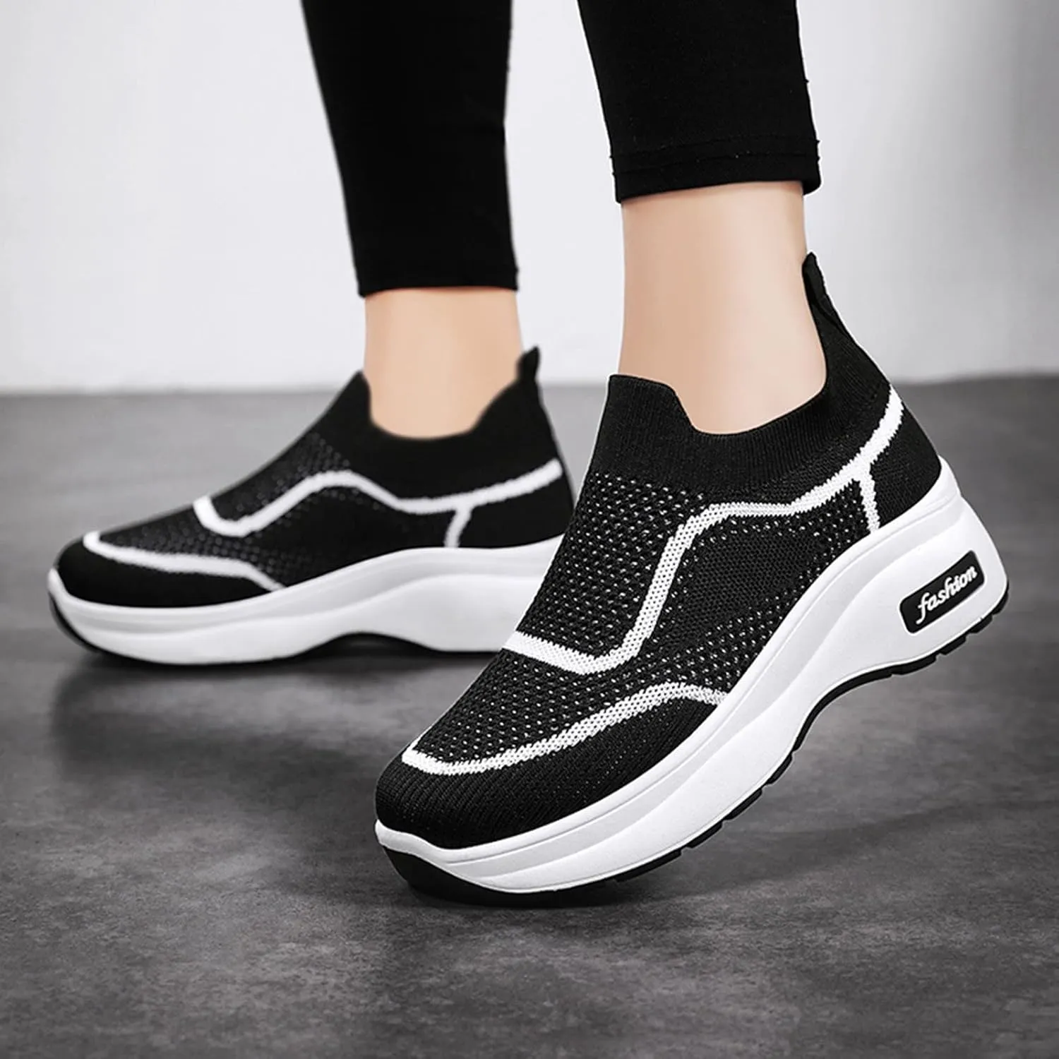 Fall Platform Sneakers for Women 2023 Women Orthopedic Sneakers Walking Shoes Women's Running Shoes Size 7 Womens Slip On Sneakers Size 7 Ankle Tenis Antideslizantes para Mujer De Cocina