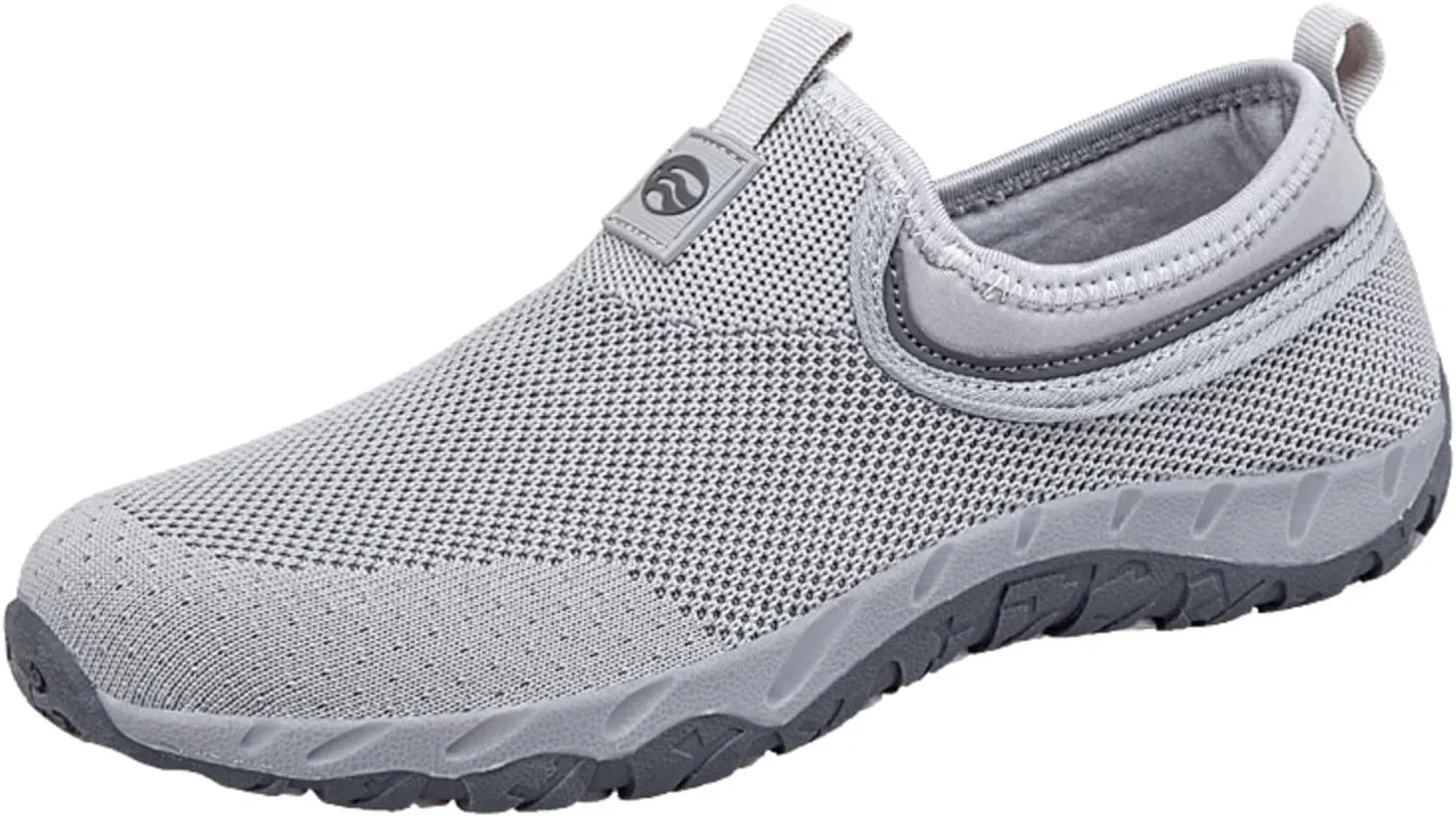 Fashion Sneakers Shoes Couples' Men's New Spring Flying Knit Slip On Casual Sports Shoes for Middle and Elderly