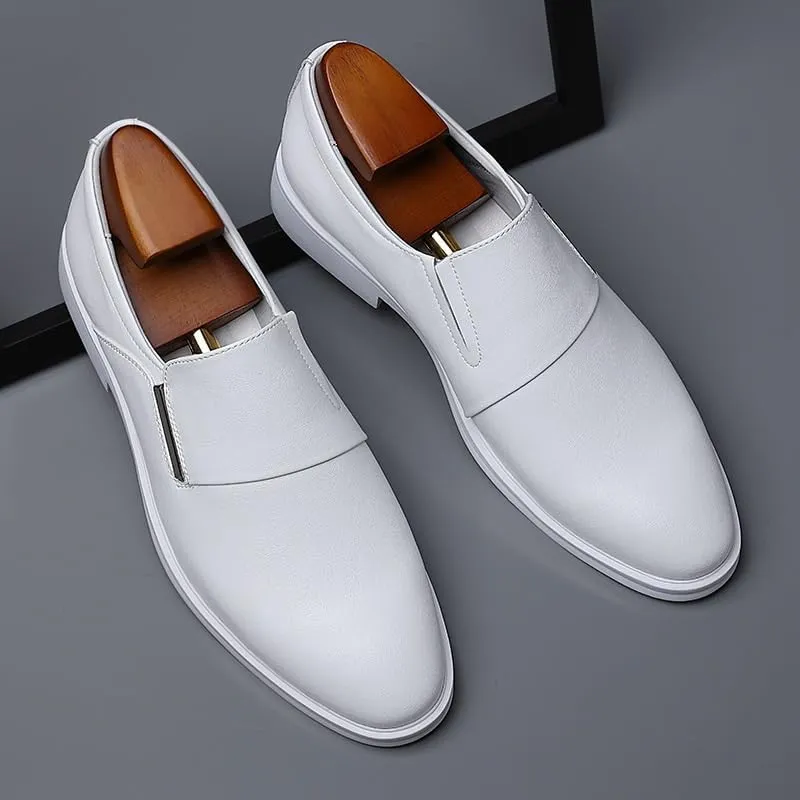 Hand Free Casual Loafer Men’s Flat Slip On Breathable Travel Shoes for Men Comfortable Stylish Summer Loafers Lightweight Walking Shoes Boat Shoe Business Dress Shoes