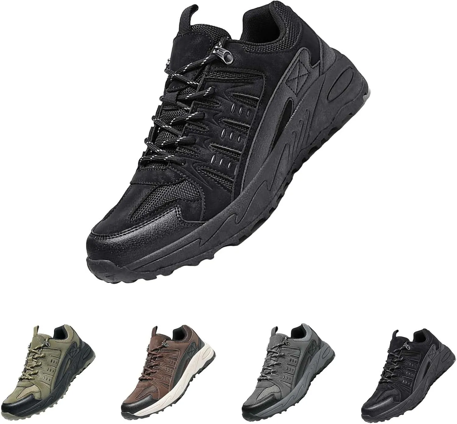 High Top Sneakers for Women Non Slip Lightweight Walking Shoes Slip On Running Shoes Lace Up Padded Sneakers