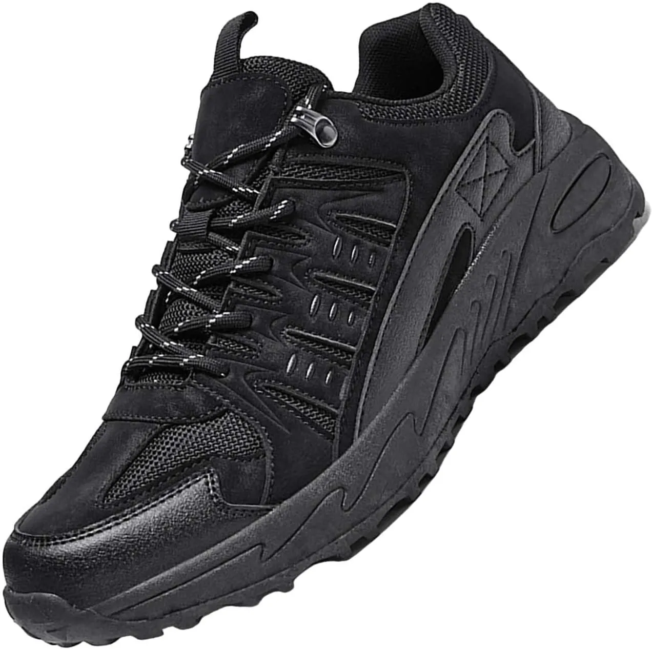 High Top Sneakers for Women Non Slip Lightweight Walking Shoes Slip On Running Shoes Lace Up Padded Sneakers