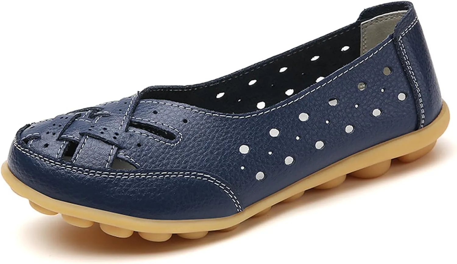 Illutminate Orthopedic Loafers, Orthopedic Loafers in Breathable Leather, Owlkay Orthopedic Loafers Shoes for Women, Women's Casual Soft Leather Slip-On Flat Loafers Orthopedic Shoes