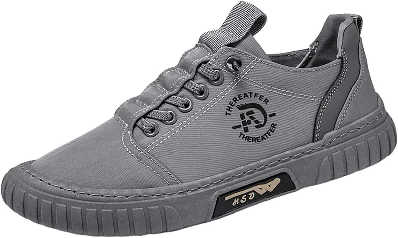 IWIHMIV Mens Walking Shoes Men's Slip On Shoes Men's Fashion Sneakers Men's Casual Sports Shoes Comfortable Non Slip Sneakers