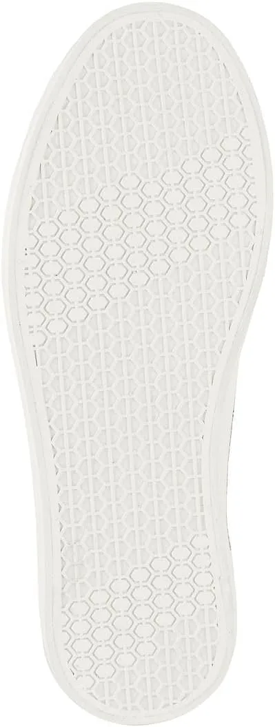 Juicy Couture Women's Platform Sneaker Glitter Script Logo  Casual Lace-Up Shoes for Everyday Style - Aurelie