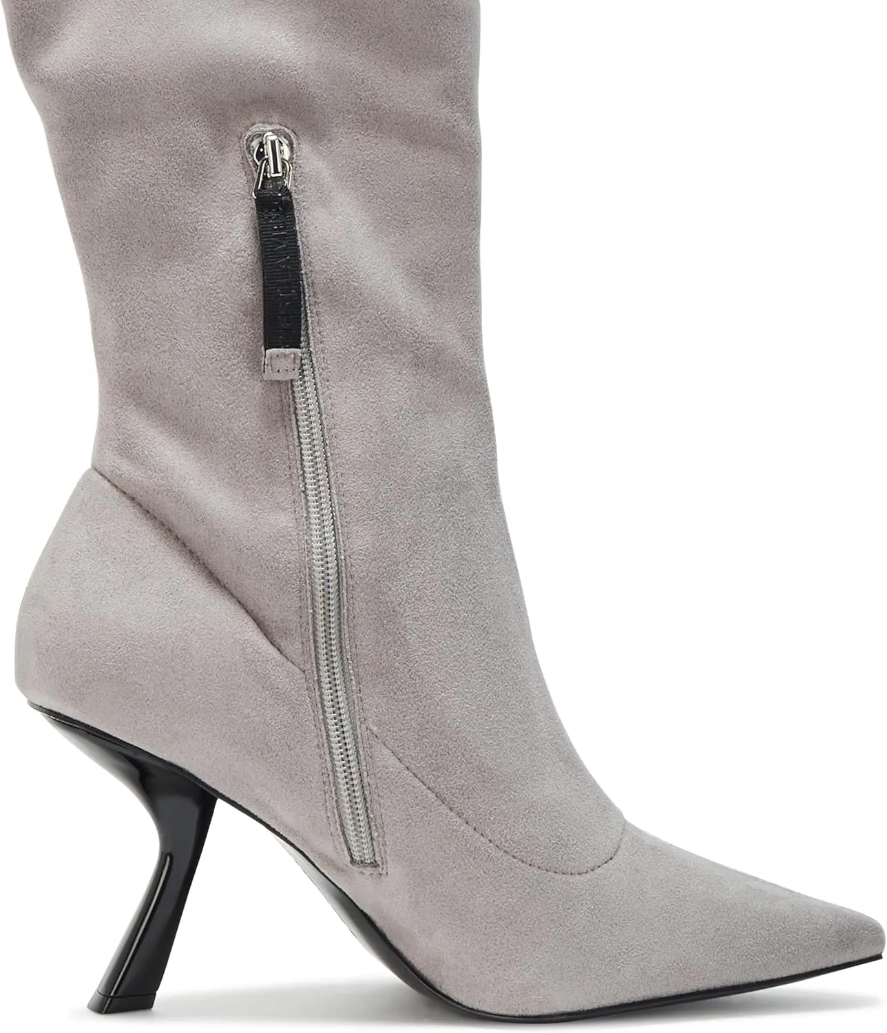 Karl Lagerfeld Paris Women's Kian Everyday Heeled Bootie Over-The-Knee Boot
