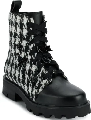 Karl Lagerfeld Paris Women's Makenzie Everyday Chelsea Boot Combat