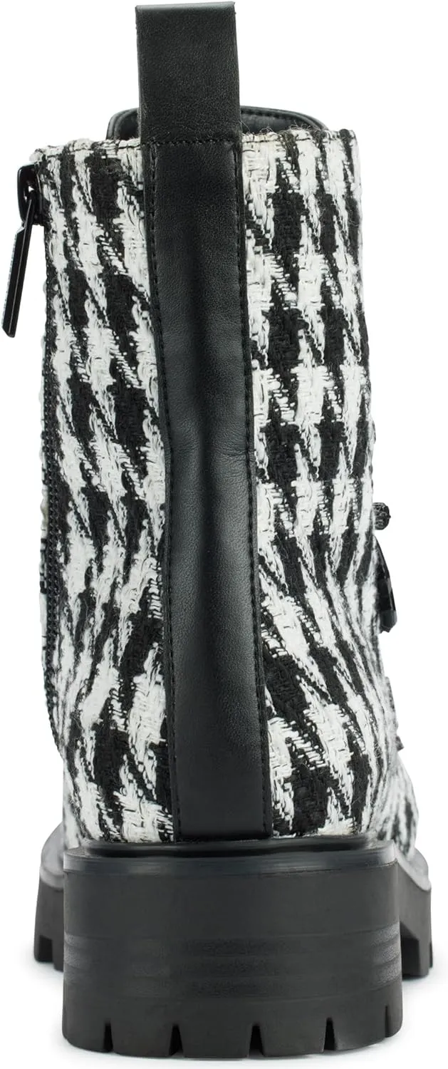 Karl Lagerfeld Paris Women's Makenzie Everyday Chelsea Boot Combat