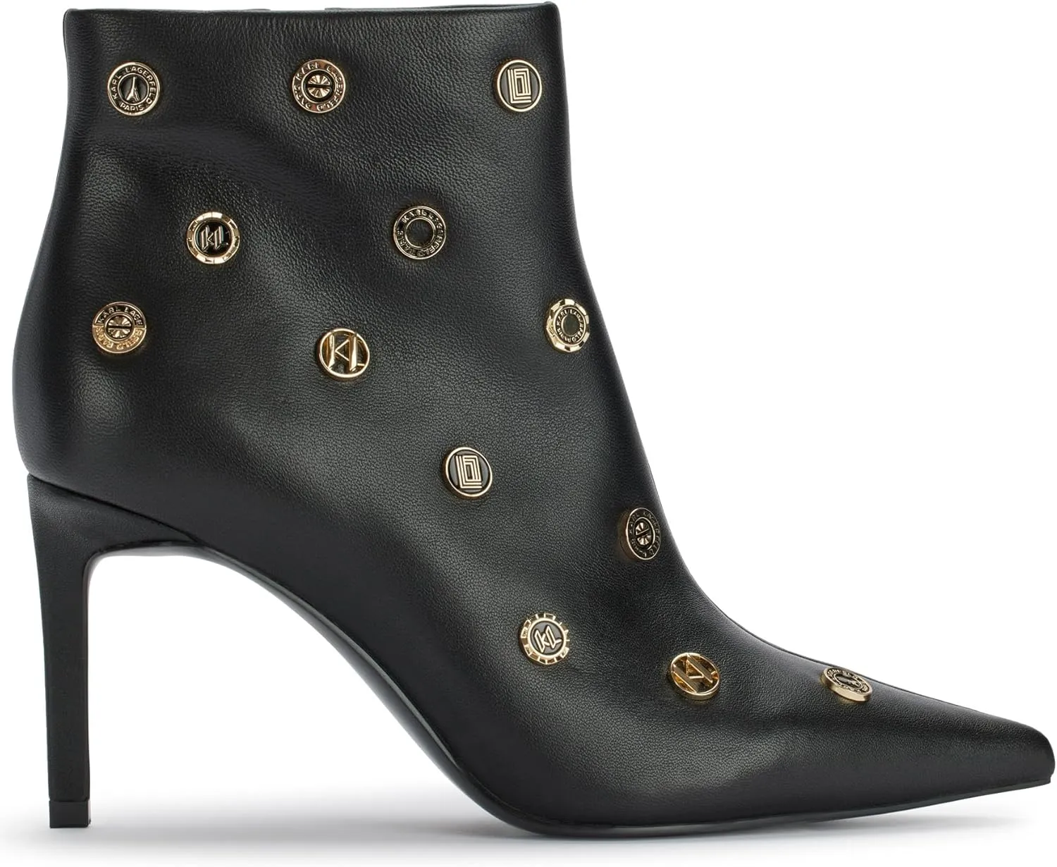 Karl Lagerfeld Paris Women's Saina Everyday Heeled Bootie Ankle Boot