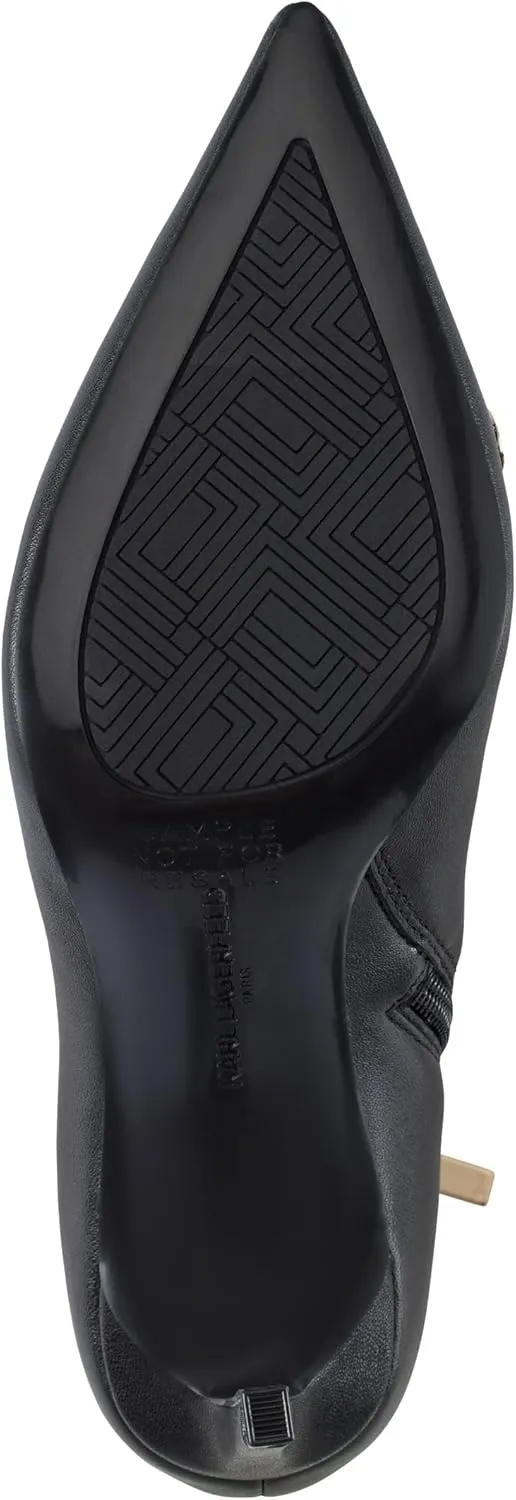 Karl Lagerfeld Paris Women's Saina Everyday Heeled Bootie Ankle Boot
