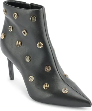 Karl Lagerfeld Paris Women's Saina Everyday Heeled Bootie Ankle Boot