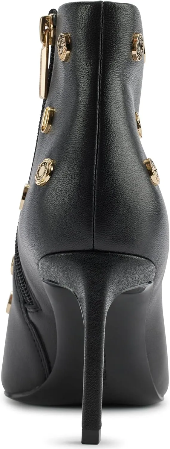 Karl Lagerfeld Paris Women's Saina Everyday Heeled Bootie Ankle Boot