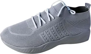 Ladmiple Walking Shoes Women Comfort Slip On Lightweight Breathable Tennis Shoes Athletic Sneakers for Running Workout
