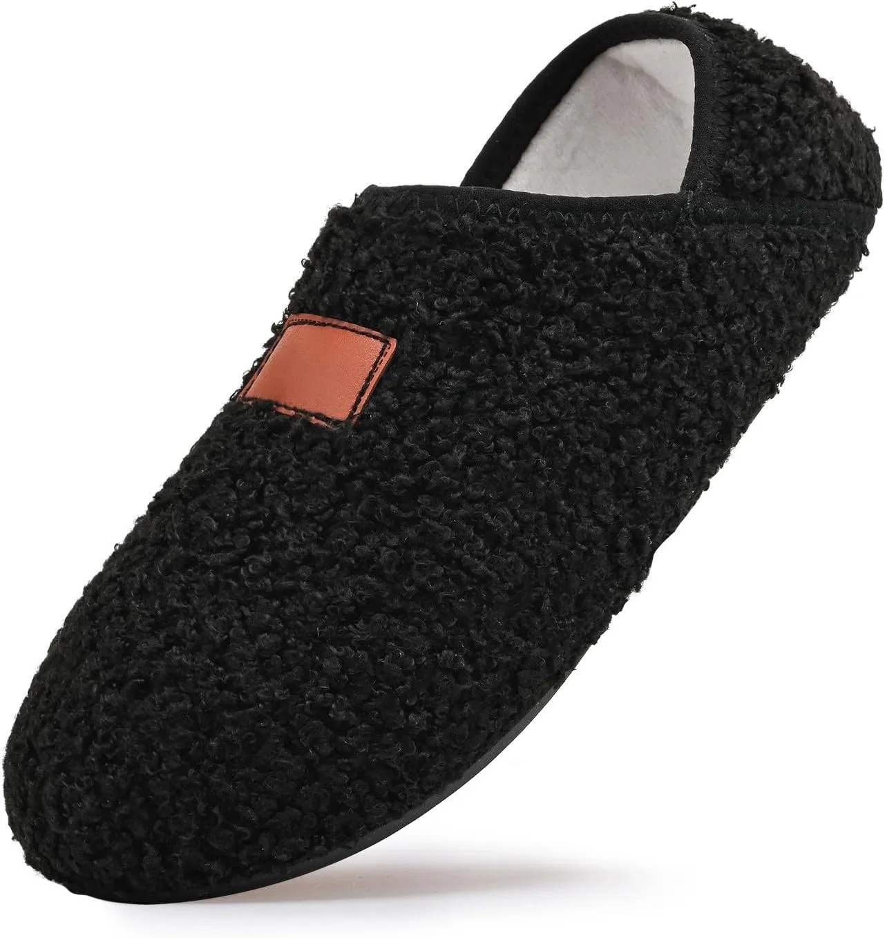 Loafers for Women Indoor Cotton Bag Heels Socks Shoes Soft Soled Home Warm Furry Shoes Yoga Dancing Slip On