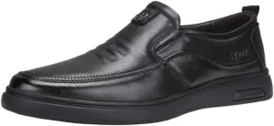Man Brogue Business Shoes Lightweight All-Day Comfort Non-Slip Soft Sole Penny