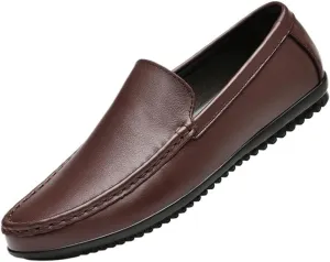 Man Genuin Leather Shoe Driving Slip On Elegant Shoes for Men Footwear Mocassin Man Wedding Shoes Men Loafers Dress Shoe