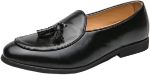 Men Leather Casual Slip on New Loafers Breathable Driving Boat Shoes Moccasin