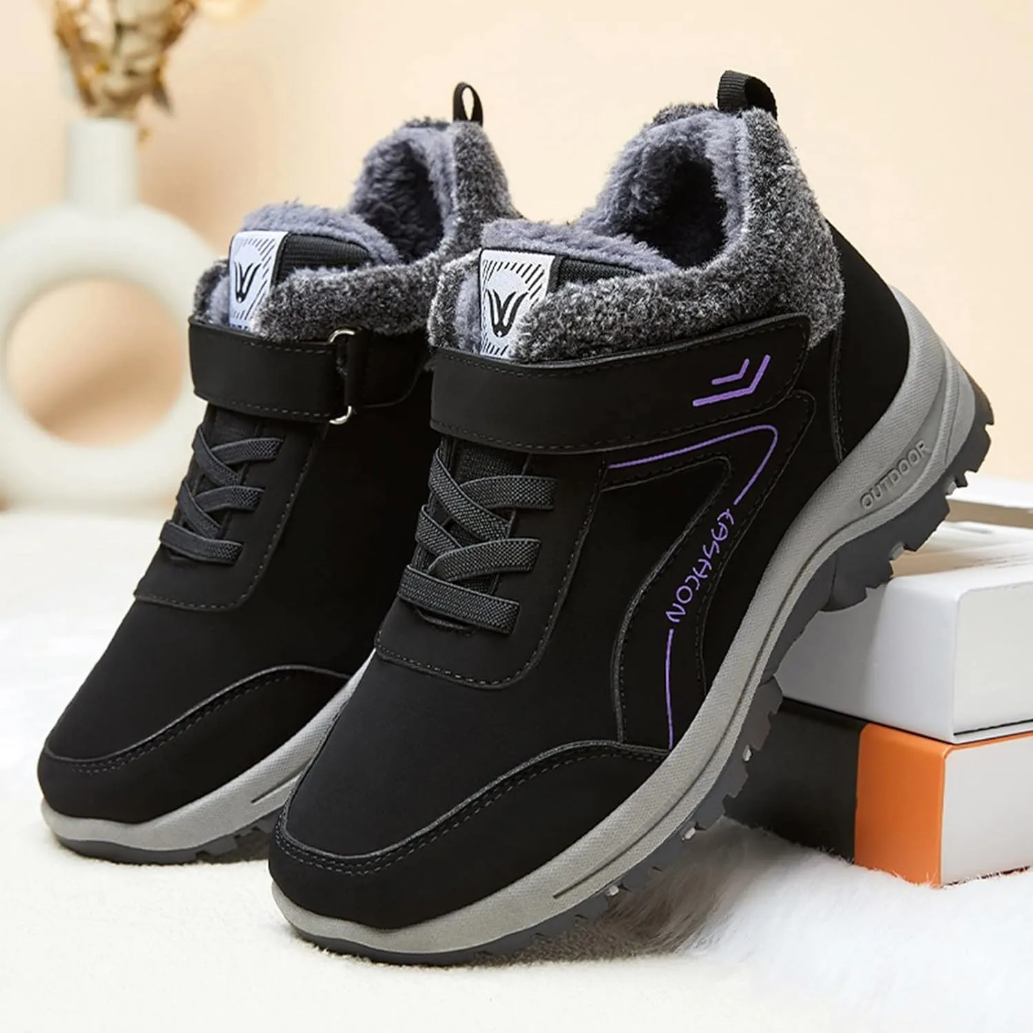 Men Work Boots Waterproof Hiking Sneakers Ankle Ladies Safety Toe Shoes for Women Wide Width Waterproof Platform Botas Slip Resistant Hike Grounded Footwear