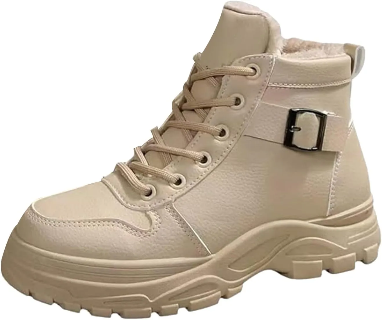 Men Work Boots with Zipper Hiking Sneakers with Warm Fur Lining Workout Shoes for Women Waterproof Waterproof Outdoor Shoes Lightweight Hike Grounded Footwear