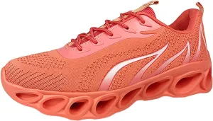 Mens Air-Cushion Sneakers Fashion Summer and Autumn Soft Sole Lightweight Mesh Breathable Comfortable Sport Shoes for Men Outdoor Running Walking Shoe