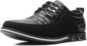 Men's Casual Fashion Loafers Classic Business Leather Loafers Comfortable Breathable Sneaker